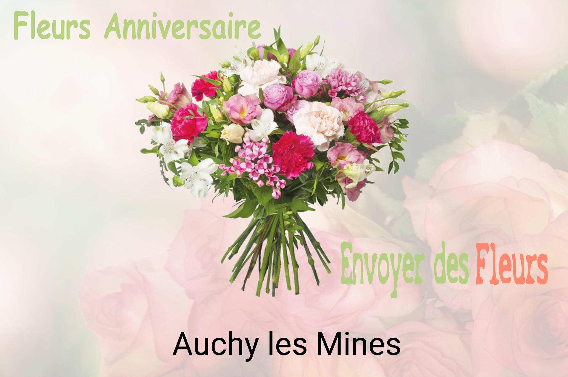 Bouquet de fleurs d’anniversaire livré à Auchy-les-Mines